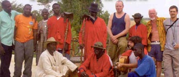 Danish and African Musicians